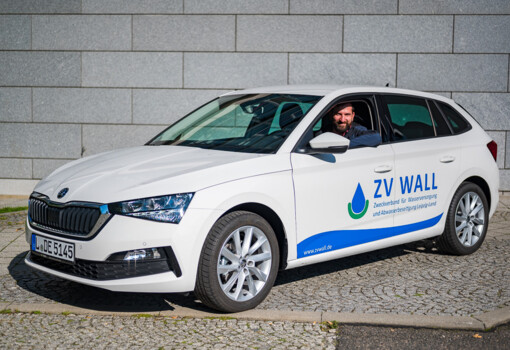 ZV WALL mit neuem Firmenfahrzeug