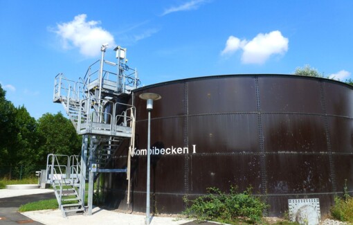 Kläranlage in Wiedemar