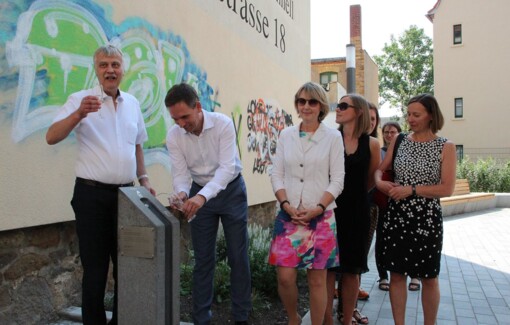Neuer Trinkwasserbrunnen für Markkleeberg