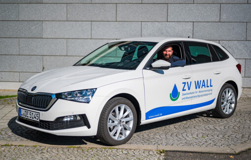 ZV WALL mit neuem Firmenfahrzeug